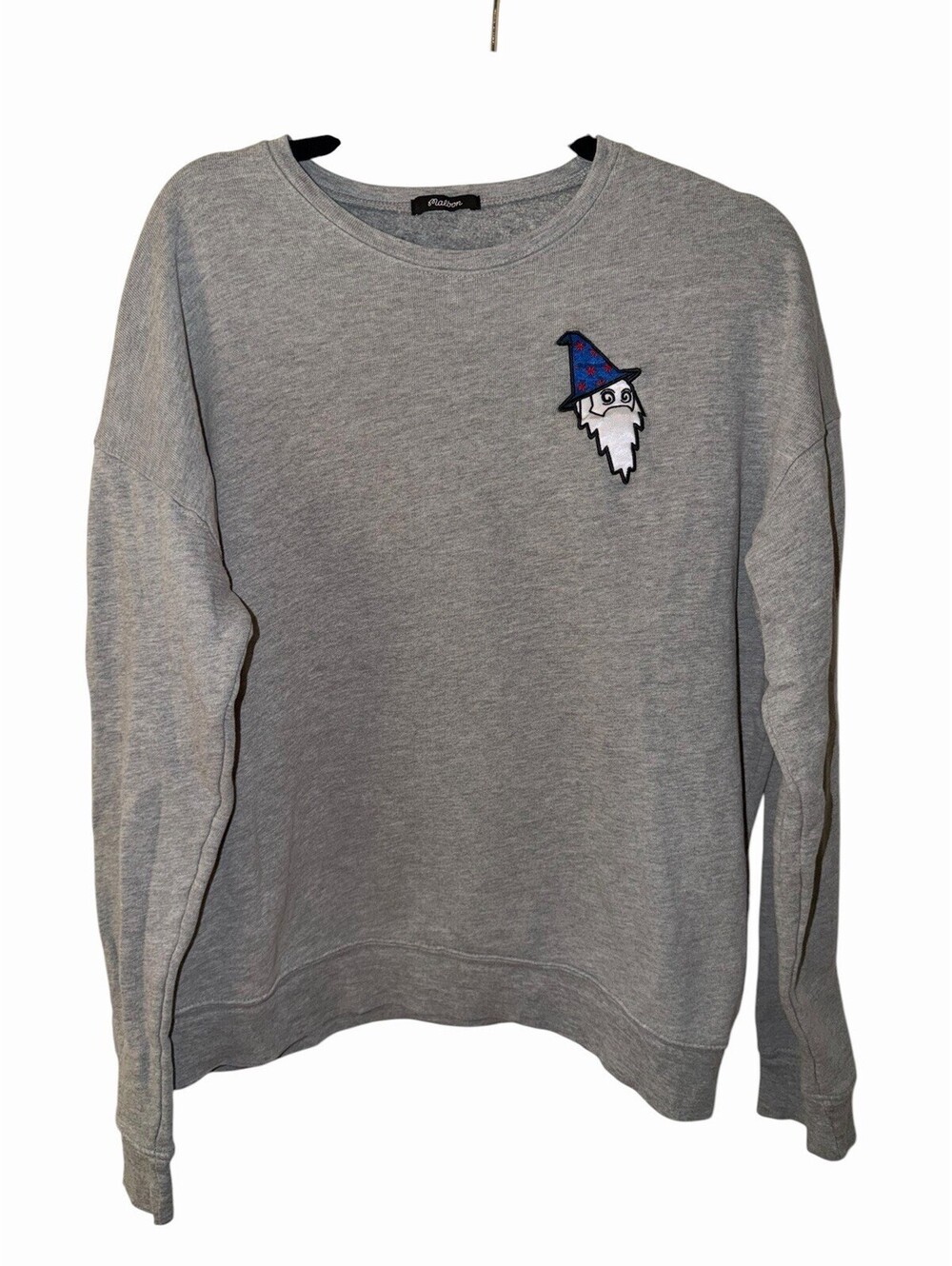 Malbon x Bettinardi Windy City Wizard Men’s Medium Crewneck Sweatshirt Grey